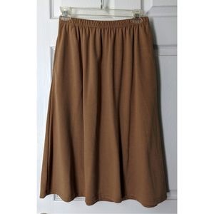 Serengeti skirt camel color